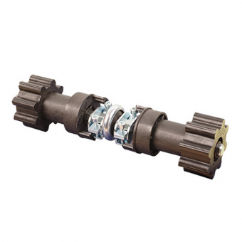 Rollladen Doppelwellenbolzen SW60, justierbar, mit Kugellager Ø 40 mm 