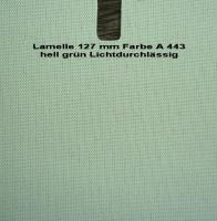 Vertikal-Jalousie 127 mm Farbe A 443 hell grün 