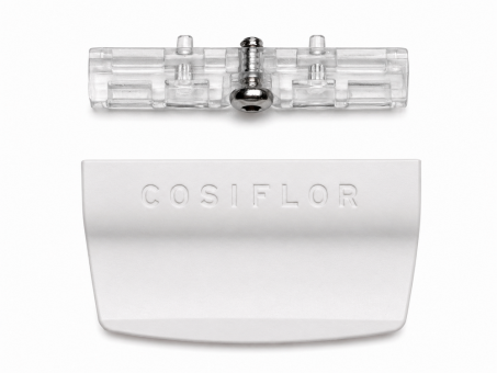 Original Cosiflor Bediengriff C3 weiß mit Adapter – Ersatzteil für Plissee 