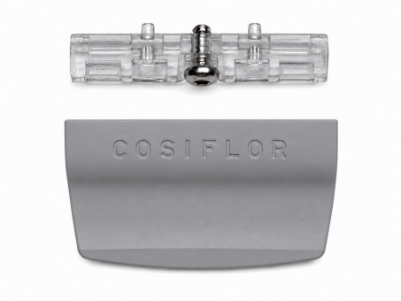 Original Cosiflor Bediengriff C3 grau mit Adapter – Ersatzteil für Plissee 
