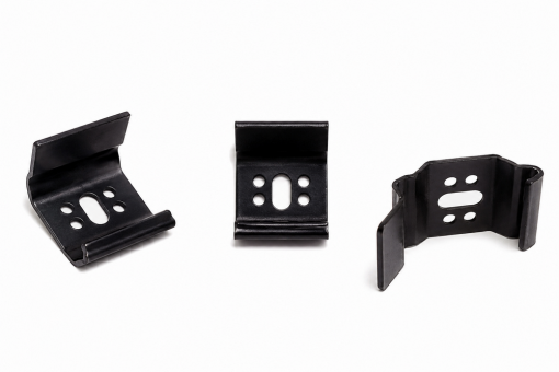 Original Cosiflor Montageclip schwarz – Befestigungsclip für Plissee 