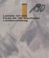 Vertikal-Jalousie 127 mm Farbe SK 190 blau Muster 