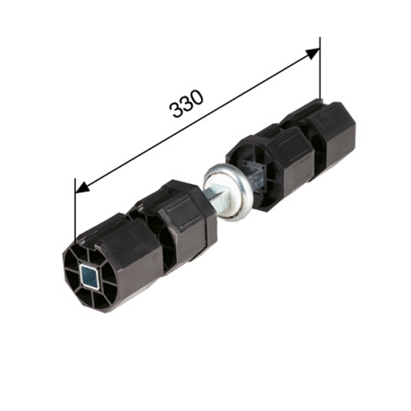 Artikelbild des Artikels “Rollladen Doppelwellenbolzen SW60 mit Kugellager Ø 40 mm “
