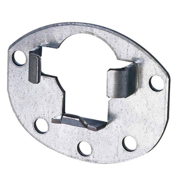 Artikelbild des Artikels “Lagerschale aus Stahl – für Kugellager 40 mm – 5 Befestigungslöcher “