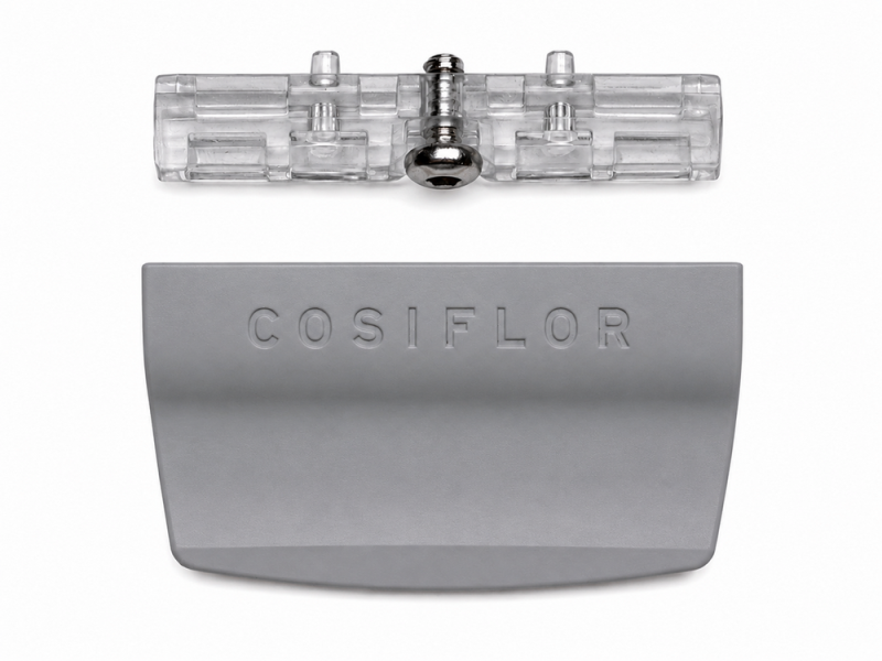 Artikelbild des Artikels “Original Cosiflor Bediengriff C3 grau mit Adapter – Ersatzteil für Plissee “