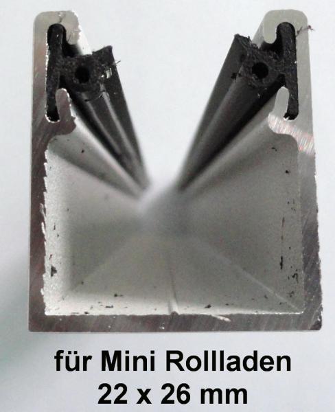 Artikelbild des Artikels “ZUSCHNITT F Führungsschienen für Mini Rollladen “