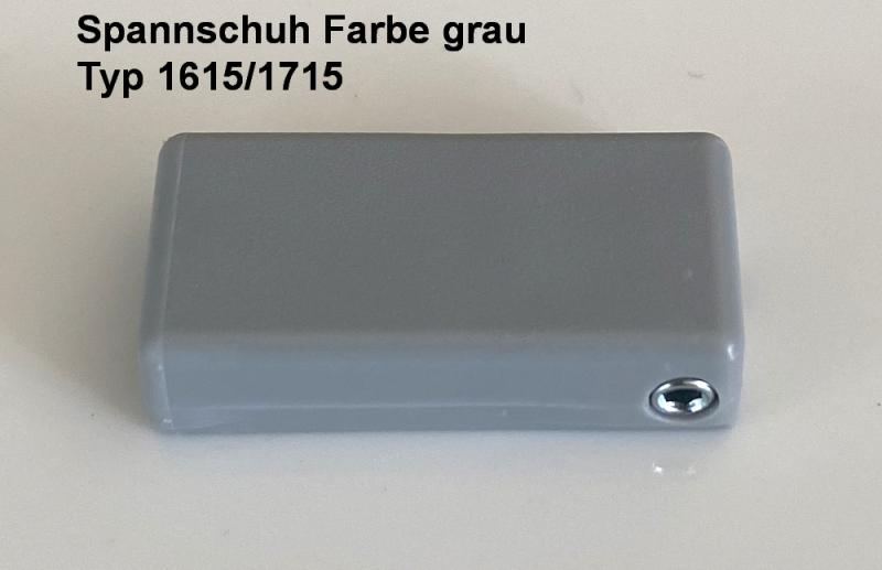 Artikelbild des Artikels “Premium Spannschuh für Halteplatte Farbe grau “