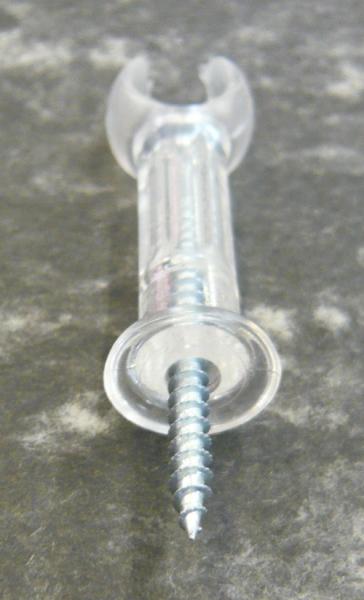 Artikelbild des Artikels “Wendestabhalter Plexi zum Schrauben – für 25 mm Jalousien “