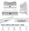 Artikelbild 2 des Artikels “Plissee-Griff für Cosiflor-System – Metall – Weiß “