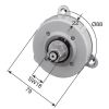 Artikelbild 2 des Artikels “Rollladen Gurtgetriebe Mini bis 22 kg mit Gurtscheibe Mini Ø 150 mm – Komplettset “