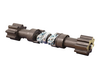 Rollladen Doppelwellenbolzen SW60, justierbar, mit Kugellager Ø 40 mm 