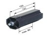Rollladen Innenkapsel SW60 mit Stift Ø 10 mm, Stiftlänge 12 mm 