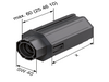 Rollladen Innenkapsel SW60 mit Anschlag für Mini-Gurtscheibe, Kugellager Ø 28 mm 