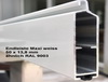 ZUSCHNITT Aluminium Endleiste Maxi 50 x 13,8 mm für Rollladen 