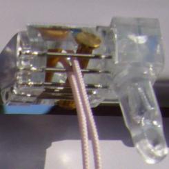 Schnurschloss / Getriebe (Plexi) für 25 mm Jalousien – passend für Oberleiste 19 × 27 mm 