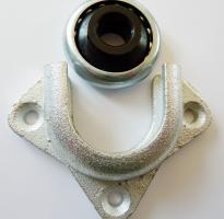 Anschraublager mit Kugellager Maxi: Robust, belastbar, langlebig 