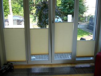 Plissee mit Griff Standard fertig konfektioniert nach Maß 