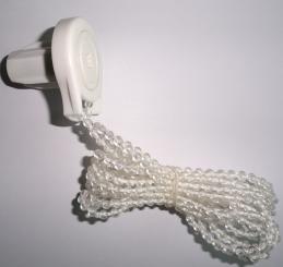 Kettengetriebe mit Gegenstück für Rollo-Welle 28 mm – inkl. 150 cm Kette 