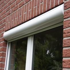 Classic Vorbaurolladen, Kasten Aluminium mit Kunststoff Rolladenpanzer fertig konfektioniert nach Maß 